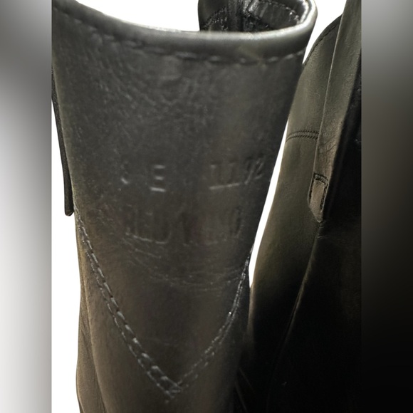 Red Wing Soft Black Leather Pull On Work Boots Pecos Men’s Size 8E USA B9 - Picture 7 of 9